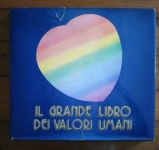 IL GRANDE LIBRO DEI VALORI UMANI 1987 Mostra Cavandoli Osvaldo Carmelo Cremonesi