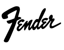 Fender vinyl decals music - fender,