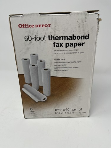 Carta fax thermabond deposito - carta,