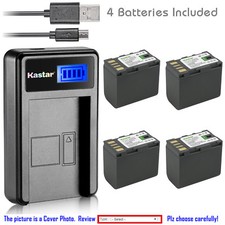 Kastar Battery LCD Charger for