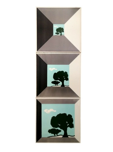 Trittico mattonelle - trittico, in