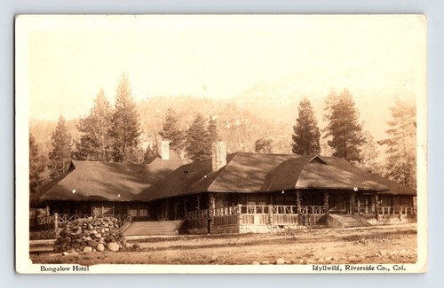 Cartolina idyllwild california - cartolina,