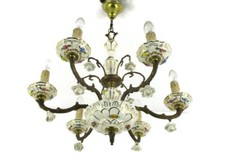 Lampadario stile Capodimonte 6
