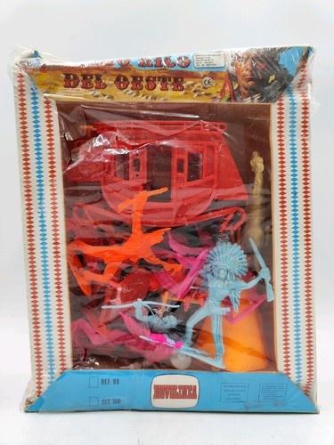 Playset indiani diligenza - indiani,