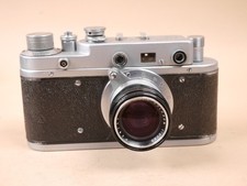 Zorki C con Agfa Solagon 2/50