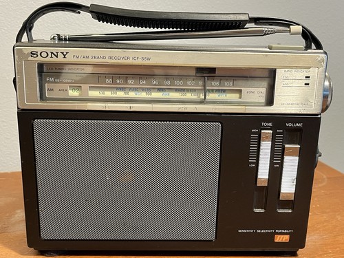 Ricevitore radio vintage sony - ricevitore,