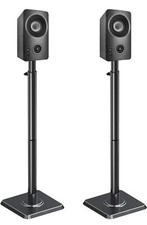 Supporto Altoparlante Sogno Montaggio Altezza Regolabile per Libreria,Satellite (Set di 2)