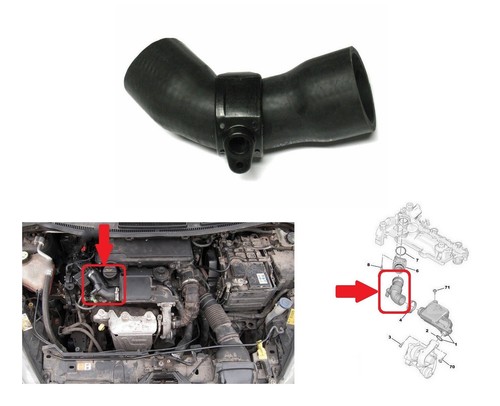 Tubo intercooler turbo - intercooler,