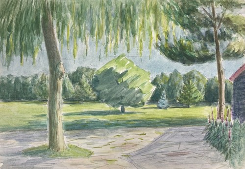 Paesaggio impressionista alla