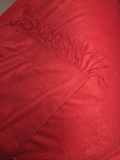 Plaid Hermes Rosso Coperta Cashmere