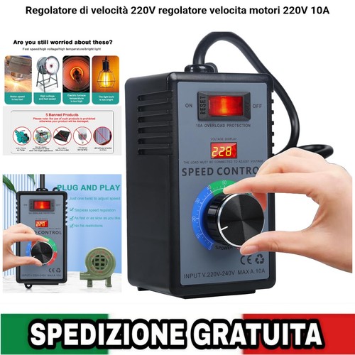 Regolatore velocita motori - regolatore,