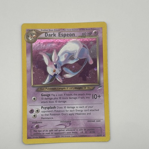 Super mint dark espeon neo - dark,