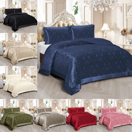 Set copriletto trapuntato - set,