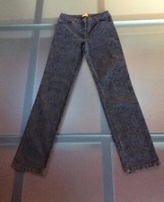 JEANS DONNA BACI&BACI NERO IN TESSUTO OPERATO TAGLIA 44