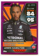 LEWIS HAMILTON TURBO ATTAX 2022 #285 PINK PARALLEL