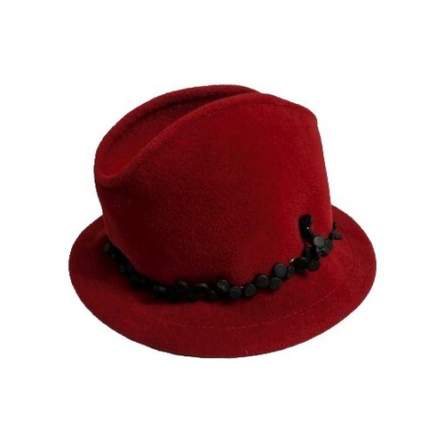 Cappello rosso medici designer - rosso,