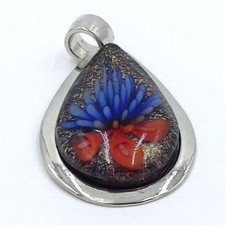 Ciondolo in vetro di Murano Gioiello Donna Collana gioiello