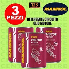 ADDITIVO PULIZIA OLIO MOTORE MANNOL - 3 X 300 ml