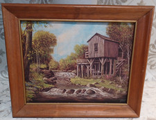 Mill Stream Vintage Stampa