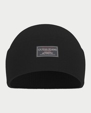 Cappello nero con patch donna