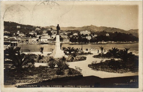 Cpa margherita piazza - s.,