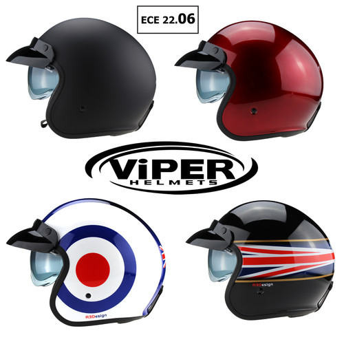 Casco moto jet open face - casco,