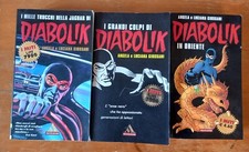 LOTTO DIABOLIK MITI MONDADORI In Oriente + Grandi Colpi + Mille Trucchi Jaguar 