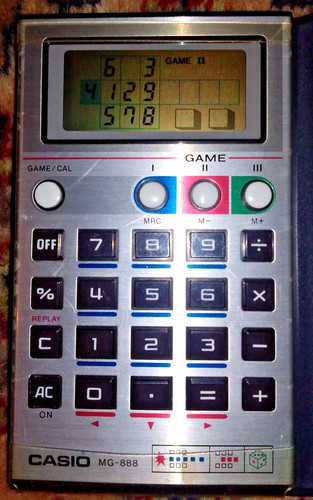 Casio game rare 888 - game, mg-888