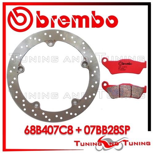 Disco freno posteriore brembo - freno,