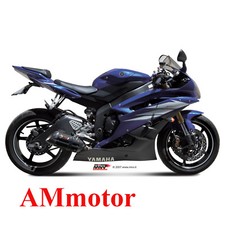 Mivv Yamaha Yzf 600 R6 2006 06 Terminale Di Scarico Marmitta Suono Black Moto