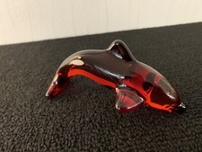 Delfino Rossa IN Cristallo