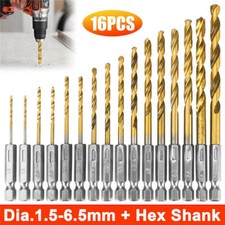 16pcs PUNTE DA TRAPANO IN