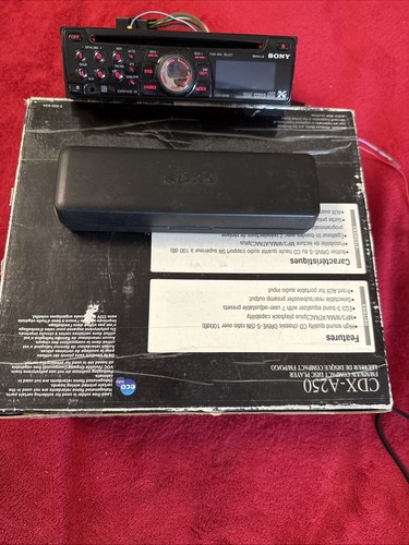Sony cdx a250 auto - cdx-a250,