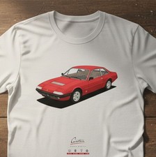 T-SHIRT MAGLIA AUTO VINTAGE FERRARI 400i GT ROSSA | TUTTE LE TAGLIE