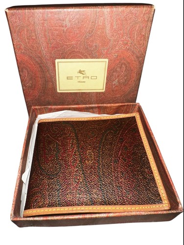 Etro portafoglio uomo pelle - uomo,