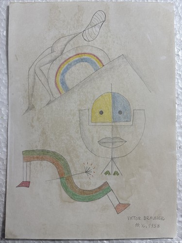 Victor brauner disegno - brauner, su