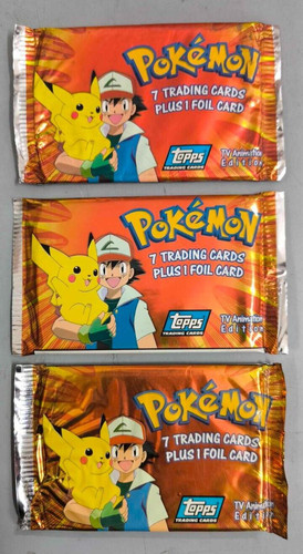Pokemon bustine topps - bustine,