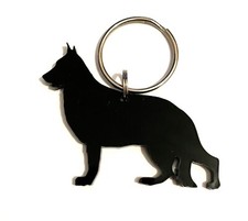 Pastore Tedesco Gsd Portachiavi per Borsa Portachiavi Regalo IN Acrilico