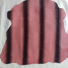 vera pelle capra rosa marrona