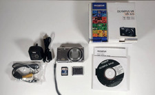 Olympus fotocamera digitale VR-325 14,0MP argento con scheda SD in scatola testata vedi video
