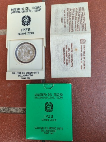500 lire 1985 - , argento