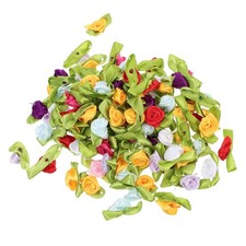  100 Pcs Fiori Finti Piccoli Mini Decorazione Di Nozze Fiore Stoffa