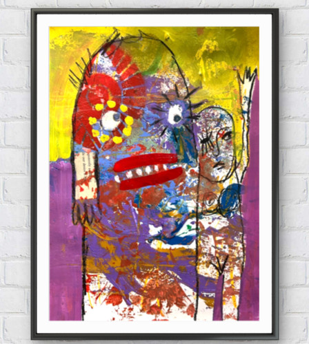 Quadro ritratto neo