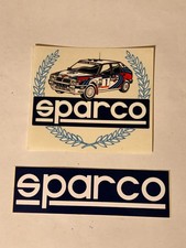 2 Adesivi Sparco Lancia Delta