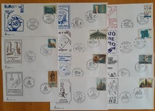 1992 - FDC ITALIA MARCA CAPITOLIUM - 11 BUSTE PRIMO GIORNO