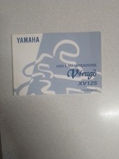 USO MANUTENZIONE YAMAHA VIRAGO XV125 MANUALE OFFICINA XV 125 1996 ISTRUZIONI