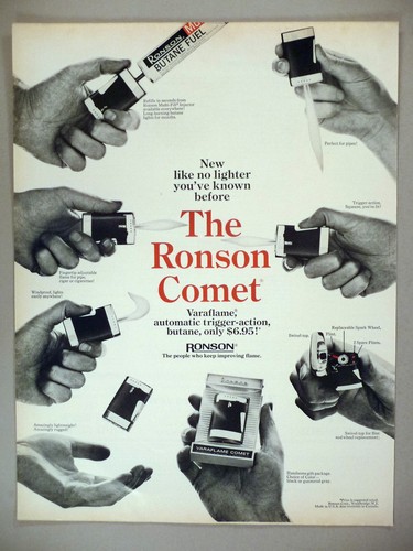 The ronson comet - comet, accendisigari