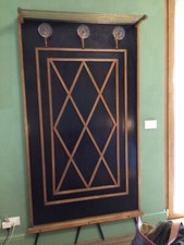 Attacapanni Vintage Legno con borchie 