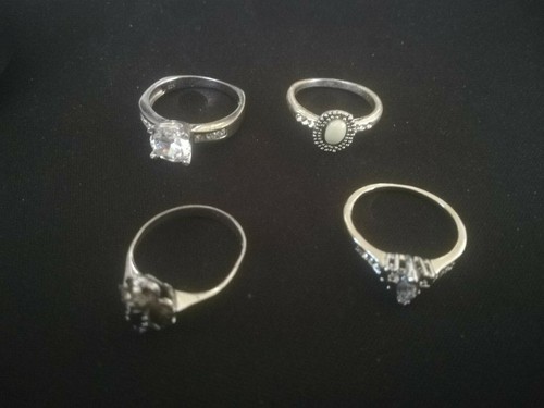 Lotto anelli argento - lotto,