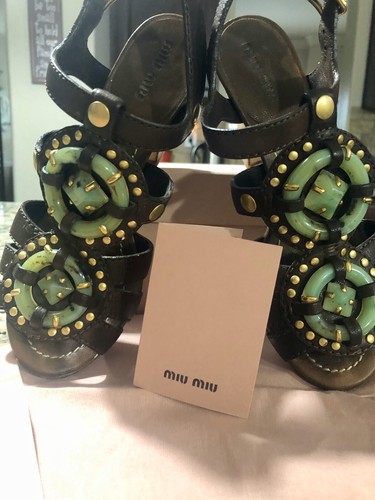 Miu 5 leather - 5.5, 35.5